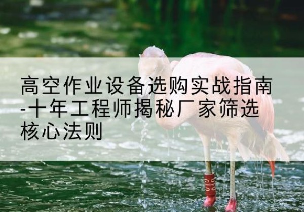 灵丘剪叉式升降机厂家-高空作业设备选购实战指南-十年工程师揭秘厂家筛选核心法则